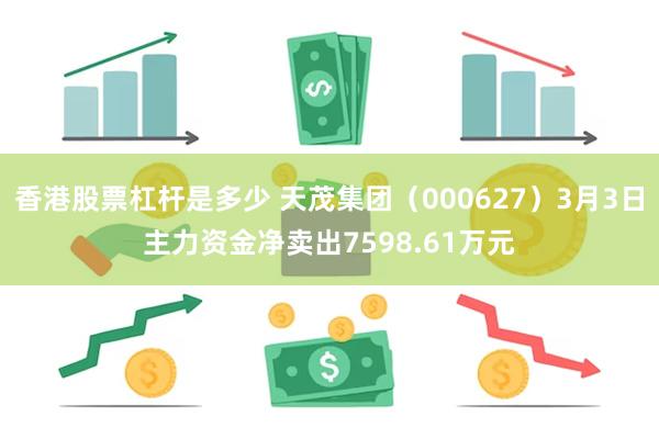 香港股票杠杆是多少 天茂集团（000627）3月3日主力资金净卖出7598.61万元